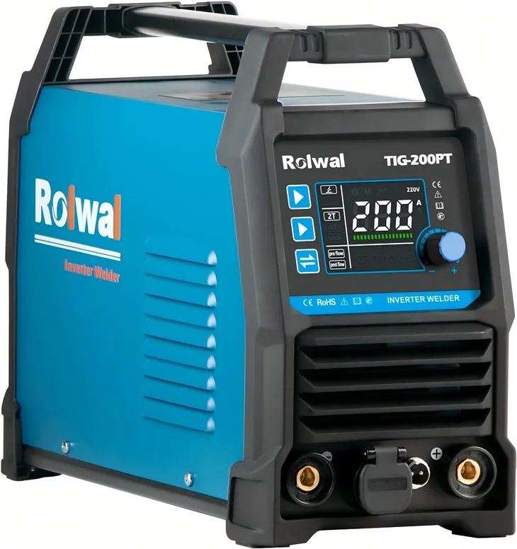 LCD Sceen Portable HF Tig Welder Dc